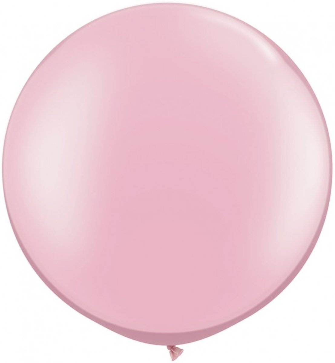 MEGA topping ballon Baby Roze